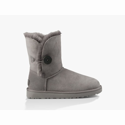 Botas UGG Bailey Button II Mulher Cinzentas | PT-POTKS